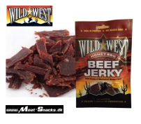 25g Beef Jerky Honey BBQ i lækre stykker